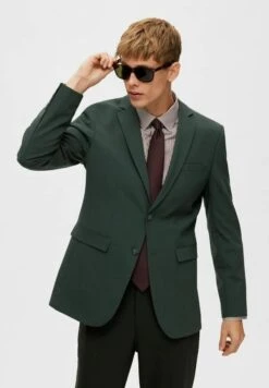 Selected Homme Blazer - Dark Green -ZALANDO WINKEL 481715dd118e4b4a8daf6650aa0edfab