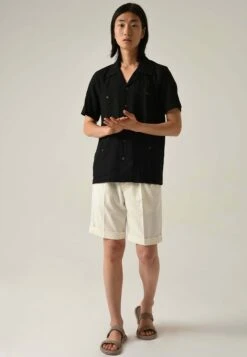 Short Sleeve- Overhemd - Black -ZALANDO WINKEL 4883addcf9044914a22c83555b6bf2fd