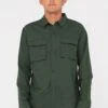 Rusty Workwear Long Sleeve - Overhemd - Rifle Green