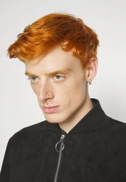 Antony Morato Slim Fit In Stretch Fabric Suede Effect - Bomberjacks - Black -ZALANDO WINKEL 49d0fd6606604eb8aacdc6896623f785