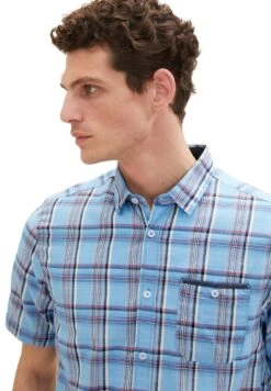 Tom Tailor Mit Karomuster - Overhemd - Blau -ZALANDO WINKEL 49e34b7b1bc745bd850d9c3ecc2ce05d