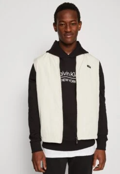 Calvin Klein Superlightweight Vest - Bodywarmer - Stony Beige -ZALANDO WINKEL 49eddc409eb443709f1506456168702b