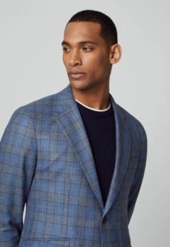 Hackett London Wl Check - Blazer - Blue/Grey -ZALANDO WINKEL 4a271f9987754afe878b455fb0d3dc0d
