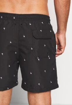 URBAN CLASSICS Embroidery Swim - Zwemshorts - Black -ZALANDO WINKEL 4a3ebb18148b4ca48c94176f9313cd4b