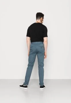 Scotch & Soda Stuart Classic Regular Fit - Chino - Steel -ZALANDO WINKEL 4be95bd24ea940688810b09d28d1d776