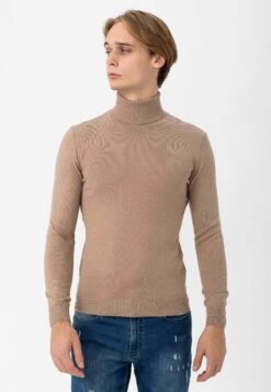 Regular Fit - Trui - Camel Melange -ZALANDO WINKEL 4c122b27d23d441f9e7ca94eecfcf112