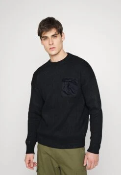 Tactical Mock - Trui - Black -ZALANDO WINKEL 4c84b7ef1940439a8e305335bfb93e2c