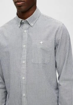 Selected Homme Struktur - Overhemd - Cloud Dancer -ZALANDO WINKEL 4d1162563cff4f8195de15df19933b4c