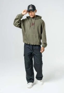 Ed Hardy Jungle Tiger - Cargobroek - Washed Black -ZALANDO WINKEL 4d402d78b9cf49349a5c5858b48153c0