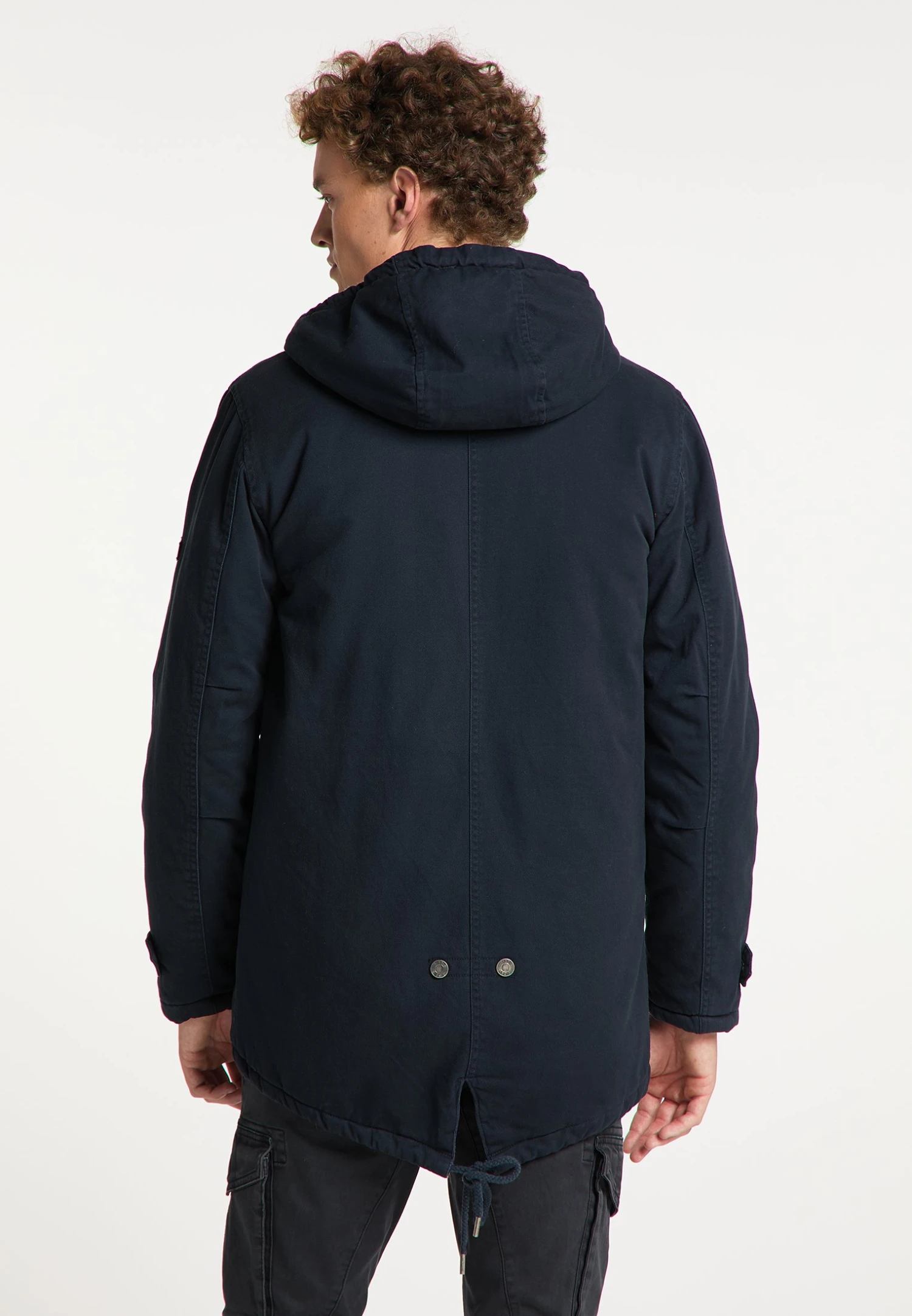 Mimo - Winterjas - Marine 5 Mimo - Winterjas - Marine - Afbeelding 3