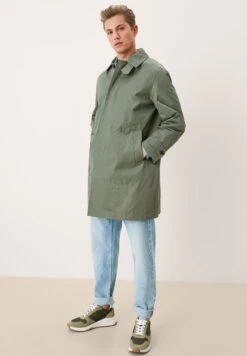 S.Oliver Halflange Jas - Olive -ZALANDO WINKEL 4e2594daeedd4795b53fc4565a0eb9e4