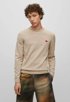 Hugo San Cassius - Trui - Light Beige Four