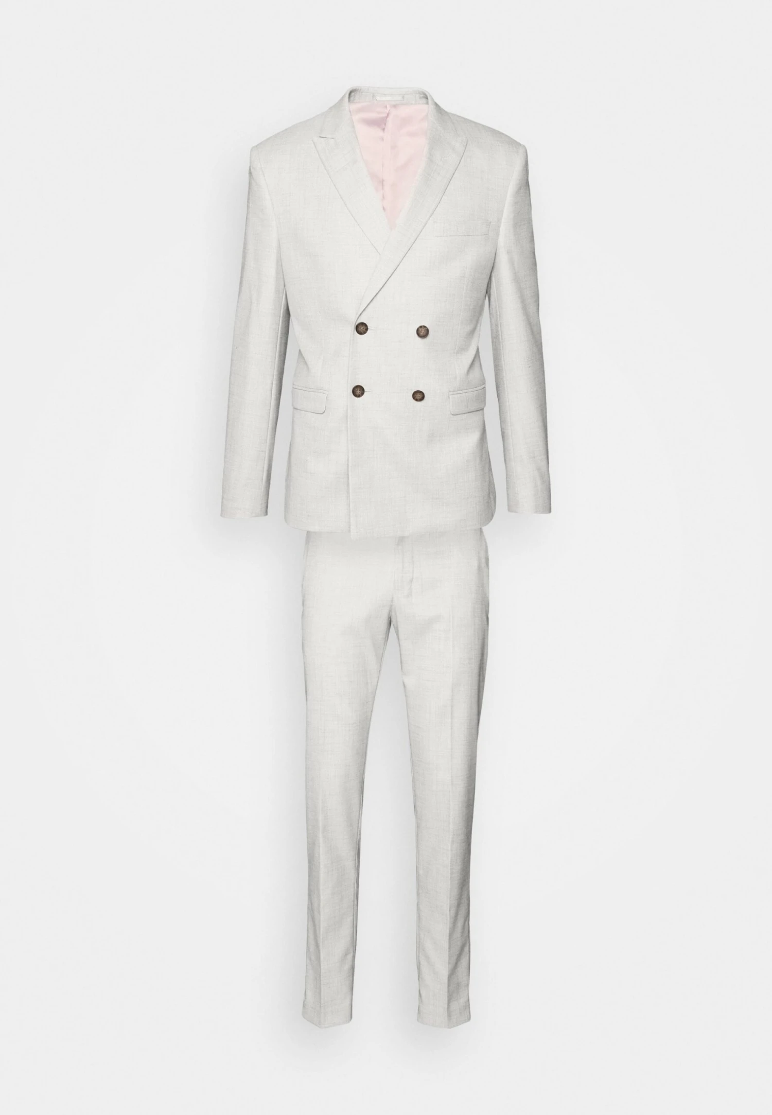 The Fashion Suit Peak- Kostuum - Grey Melange 14 The Fashion Suit Peak- Kostuum - Grey Melange - Afbeelding 12