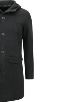 Halflange Jas - Zwart -ZALANDO WINKEL 4fc40e23f3ca4235980442fb9738cd1e