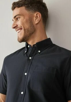 Next Short Sleeve Oxford Standard - Overhemd - White Blue Navy Pack -ZALANDO WINKEL 4fd2aab51b3b4233a52ecd84f1b59921