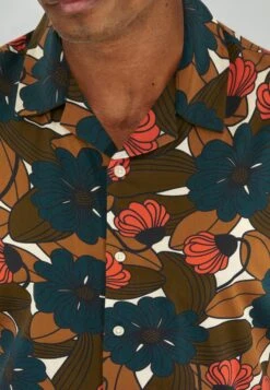 Next Printed Short SleeveStandard - Overhemd - Orla Kiely Brown -ZALANDO WINKEL 4fe941ada80a491c86174fbdd4af898f