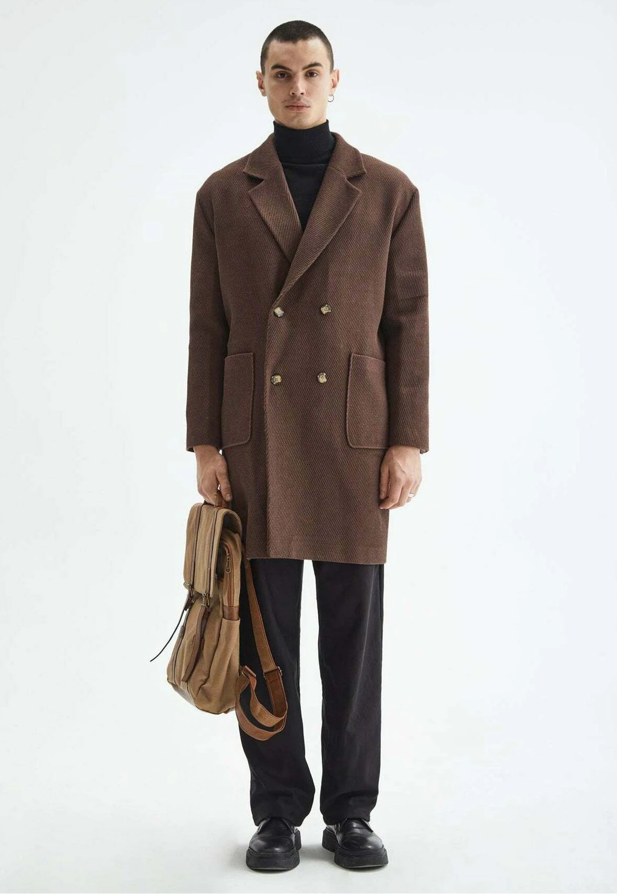 Mantel - Brown 7 Mantel - Brown - Afbeelding 5