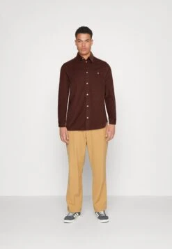 Regular Fit Gots Vegan - Overhemd - Deep Mahogany -ZALANDO WINKEL 511507effd834ac88d71c562dad0351c