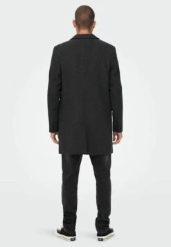 Only & Sons Halflange Jas - Dark Grey Melange -ZALANDO WINKEL 51bd95e9067740579dcb31002f50bcf8