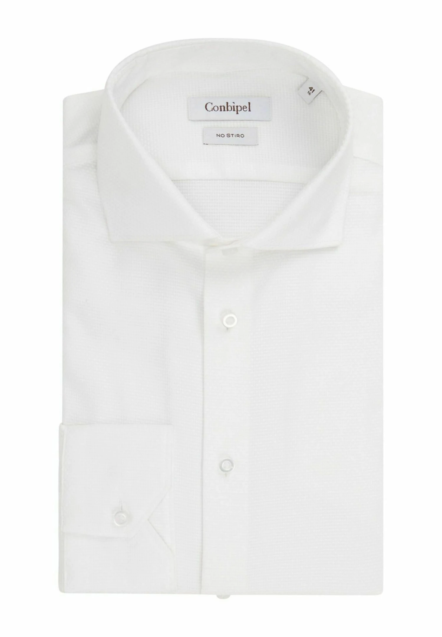 No Iron- Overhemd - Bianco 6 No Iron- Overhemd - Bianco - Afbeelding 4