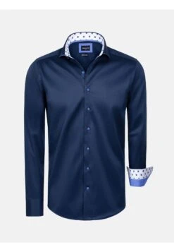 Lange Mouw - Overhemd - Navy -ZALANDO WINKEL 524fae0d065042aca367ae6587a5cc04