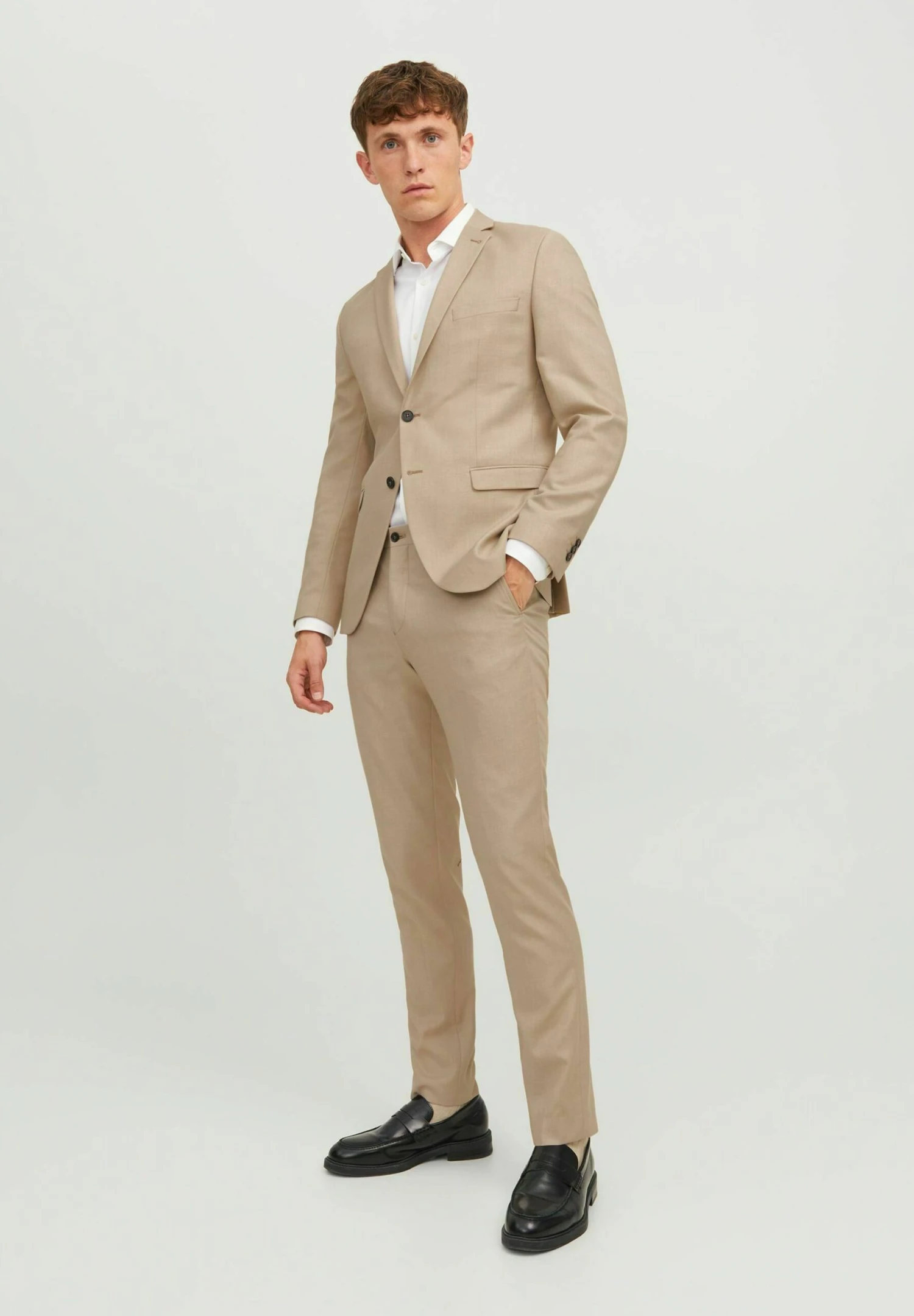 JACK&JONES Premium Jprsolaris Noos - Broek - Pure Cashmere 4 JACK&JONES Premium Jprsolaris Noos - Broek - Pure Cashmere - Afbeelding 2