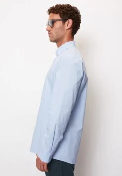 Marc O'Polo Langarm Shaped Aus Papertouch Popeline - Zakelijk Overhemd - Homestead Blue -ZALANDO WINKEL 52acd2adcd774adc8f95d6bb84ff447b