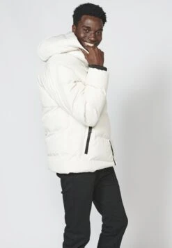 Koroshi Chaqueta- Winterjas - Crema -ZALANDO WINKEL 531dd9dd6b264b51bf82fa085e31a233