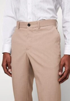 Lindbergh Plain Mens Suit - Kostuum - Beige Mel -ZALANDO WINKEL 532256446d4844deac076f0644ab6c4a