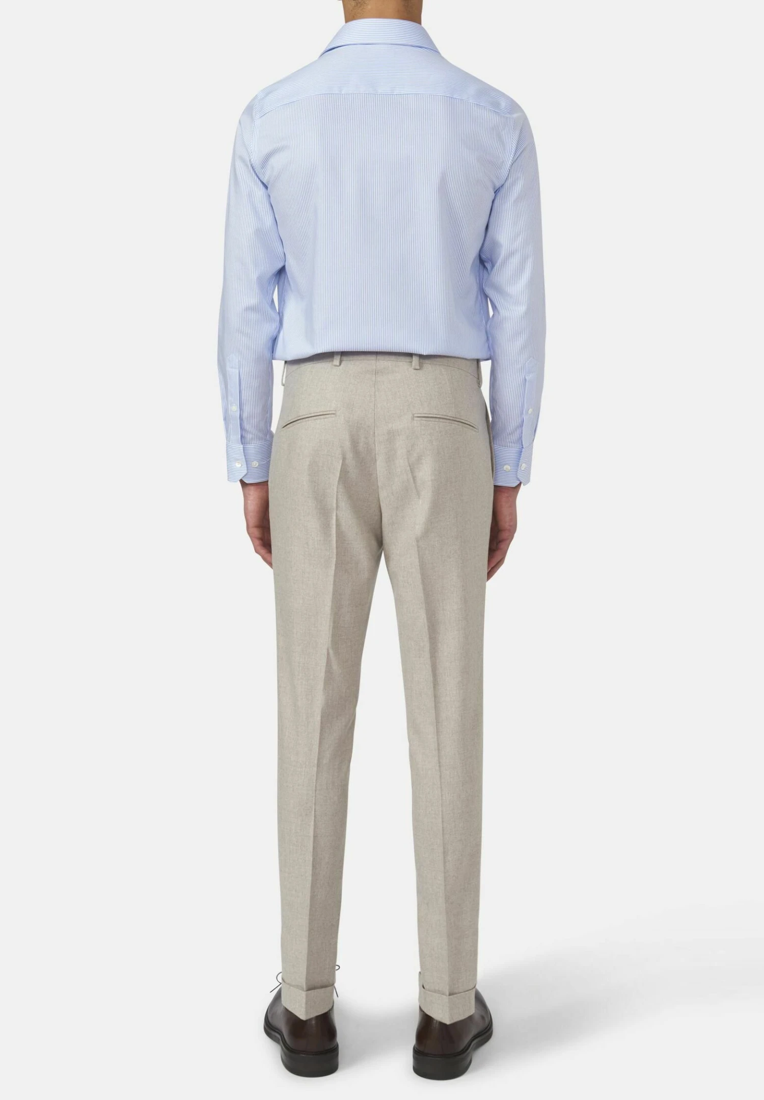 Oscar Jacobson Denz Turn Up - Chino - Sand Beige 4 Oscar Jacobson Denz Turn Up - Chino - Sand Beige - Afbeelding 2