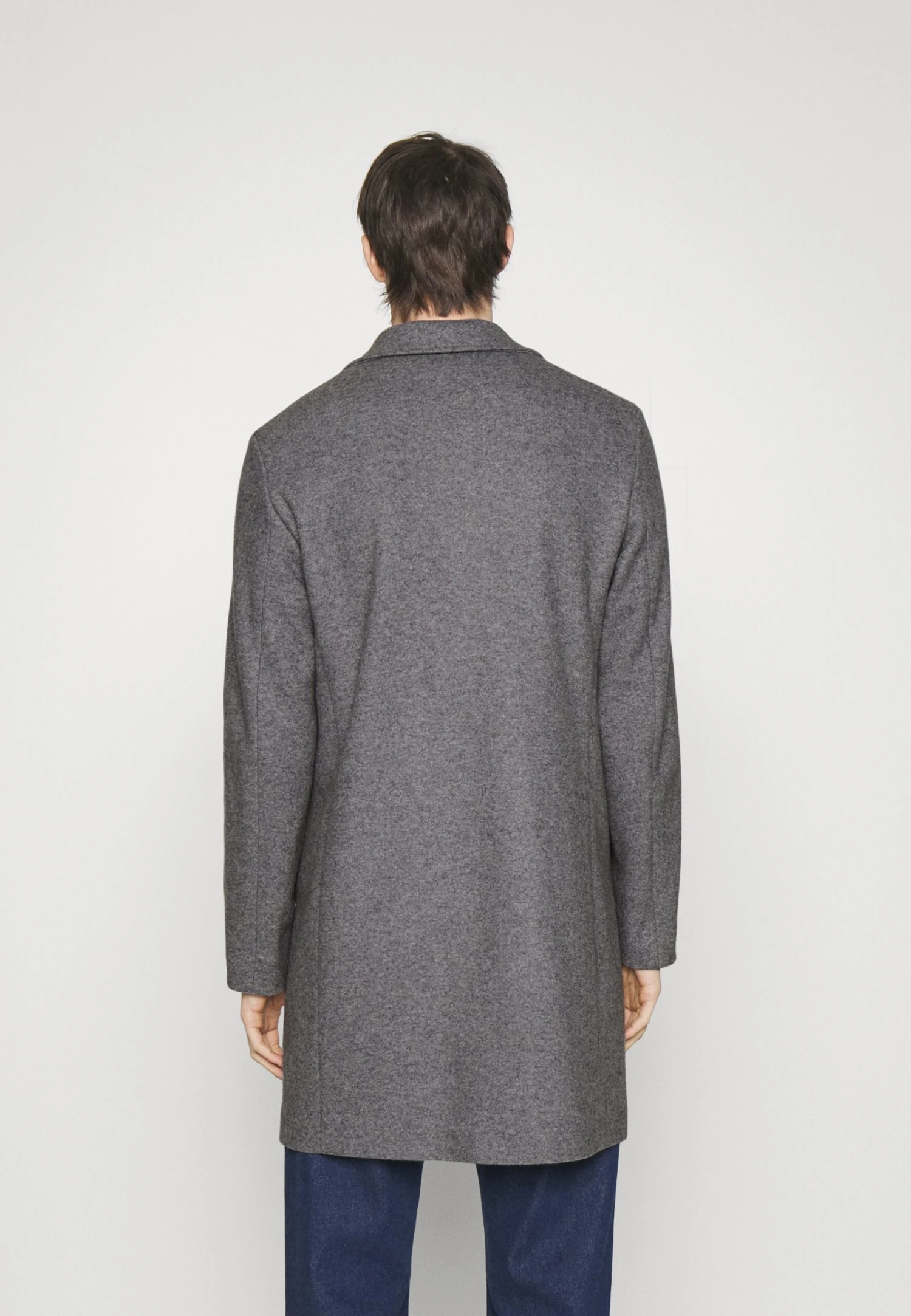 Boss Cam Hood - Halflange Jas - Dark Grey 6 Boss Cam Hood - Halflange Jas - Dark Grey - Afbeelding 4