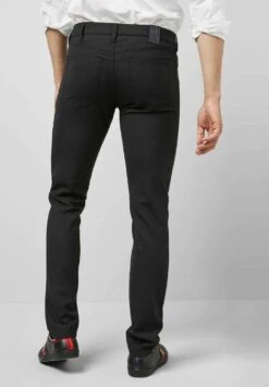 Meyer Slim Art - Broek - Schwarz -ZALANDO WINKEL 5495e7d7b0cc4ee3ada8d002d4bebe49