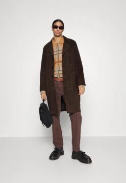 Painter Coat Suede - Leren Jas - Brown -ZALANDO WINKEL 55428acf1ab44e3aa0135290b6d0b058