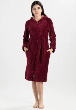 Vossen Palermo Unisex - Badjas - Burgundy