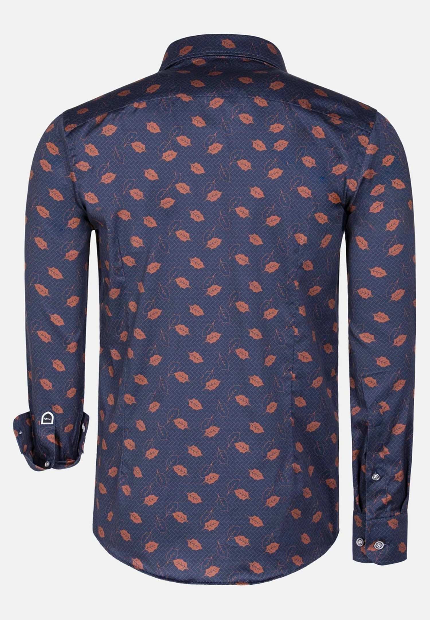 Lange Mouw Rathmore - Overhemd - Navy 9 Lange Mouw Rathmore - Overhemd - Navy - Afbeelding 7