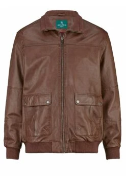 Boston Park- Leren Jas - Braun