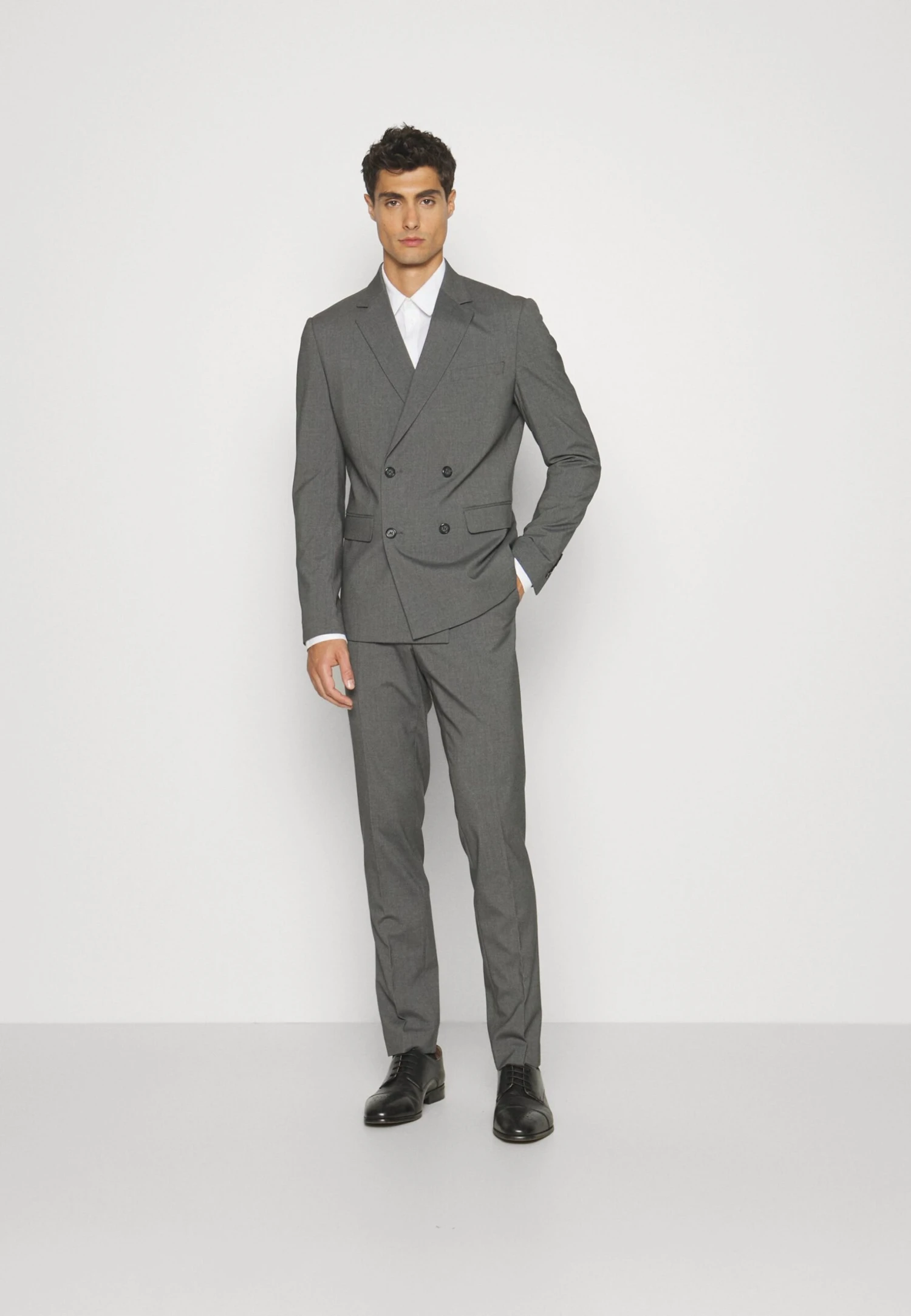 Lindbergh Kostuum - Grey Mix 4 Lindbergh Kostuum - Grey Mix - Afbeelding 2