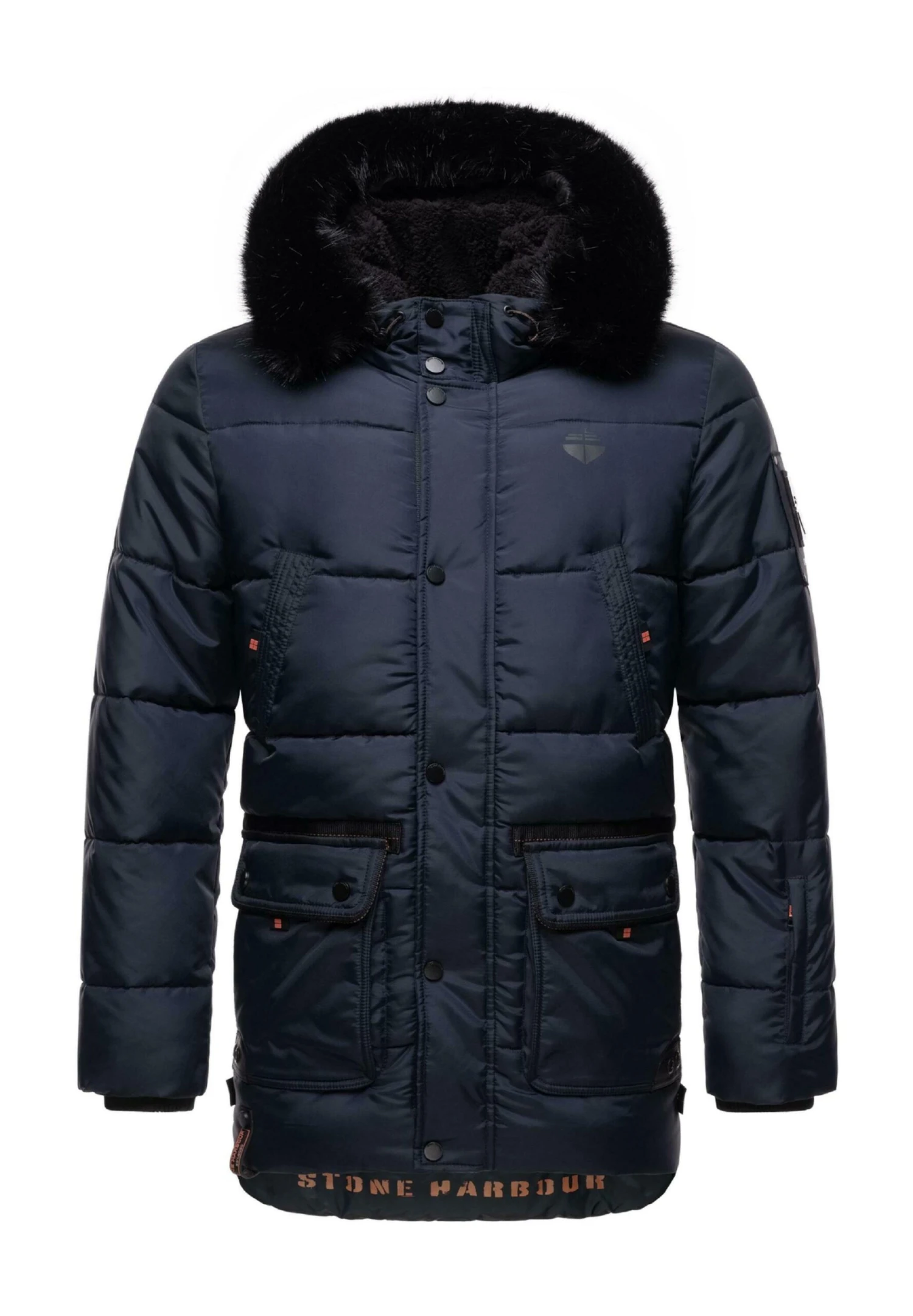 Mironoo - Winterjas - Dark Blue 3 Mironoo - Winterjas - Dark Blue