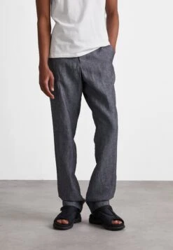 Drawstring Trousers - Broek - Grau