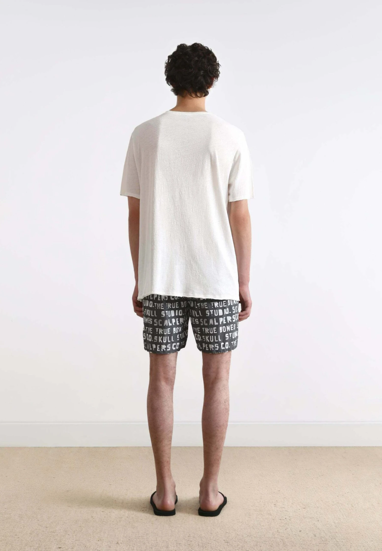 Scalpers With Text Print- Zwemshorts - Dark Grey 7 Scalpers With Text Print- Zwemshorts - Dark Grey - Afbeelding 5
