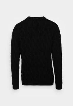 TOM TAILOR Denim Cable - Trui - Black -ZALANDO WINKEL 589529c8659345abba6415f0e8cd1aff