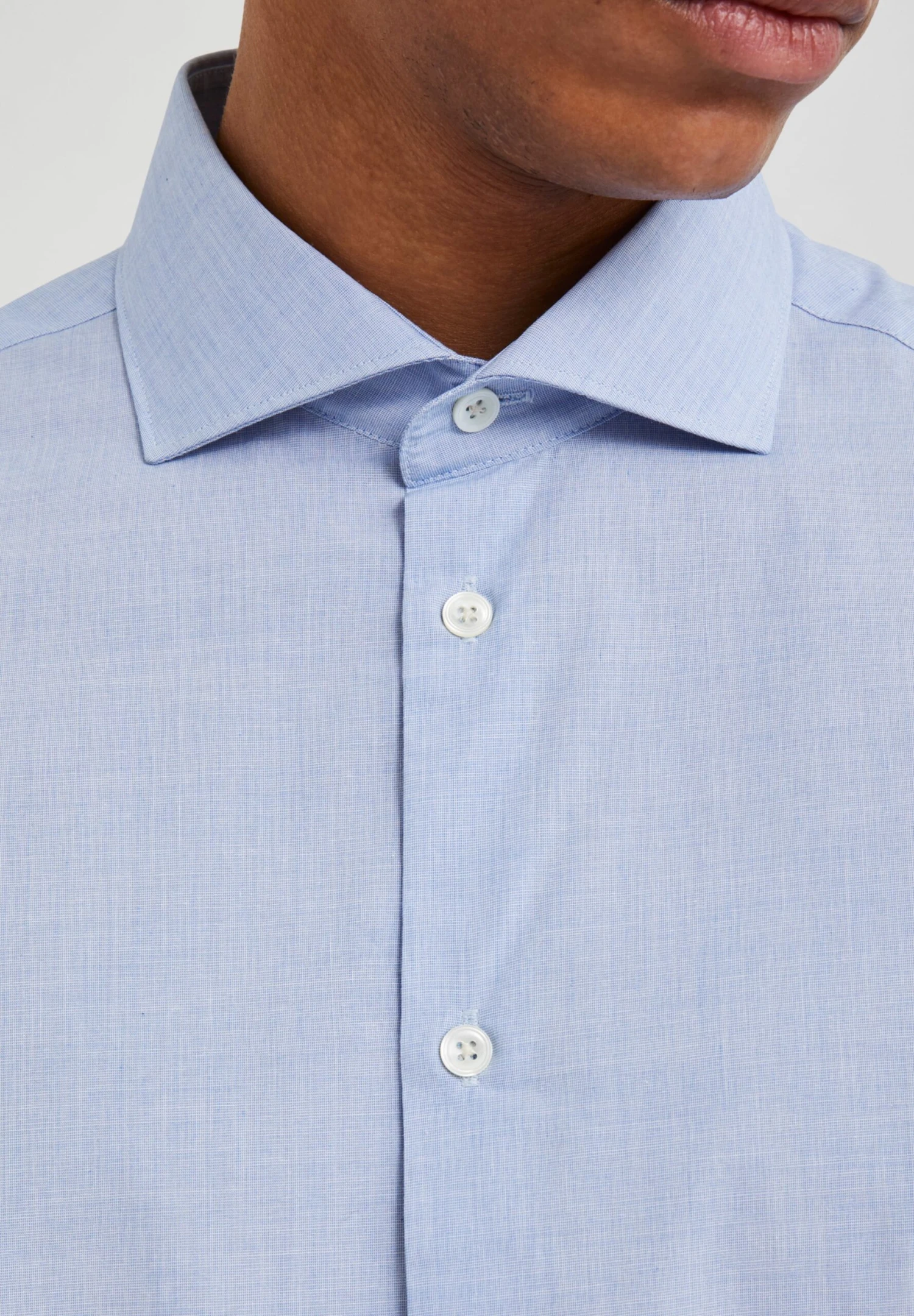 Bertoni Haakon - Overhemd - Air Blue 6 Bertoni Haakon - Overhemd - Air Blue - Afbeelding 4