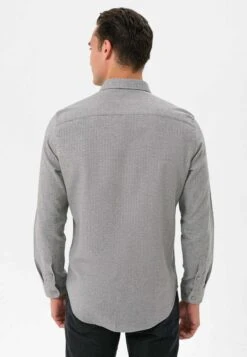 Regular Fit - Overhemd - Grey Melange -ZALANDO WINKEL 5a7b6bf7e15f4d0ebfe24b1a9d2d41e7