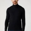 Wrangler Roll Neck- Trui - Black -ZALANDO WINKEL 5b5cd89e60ef41cab4079e43ae90375b