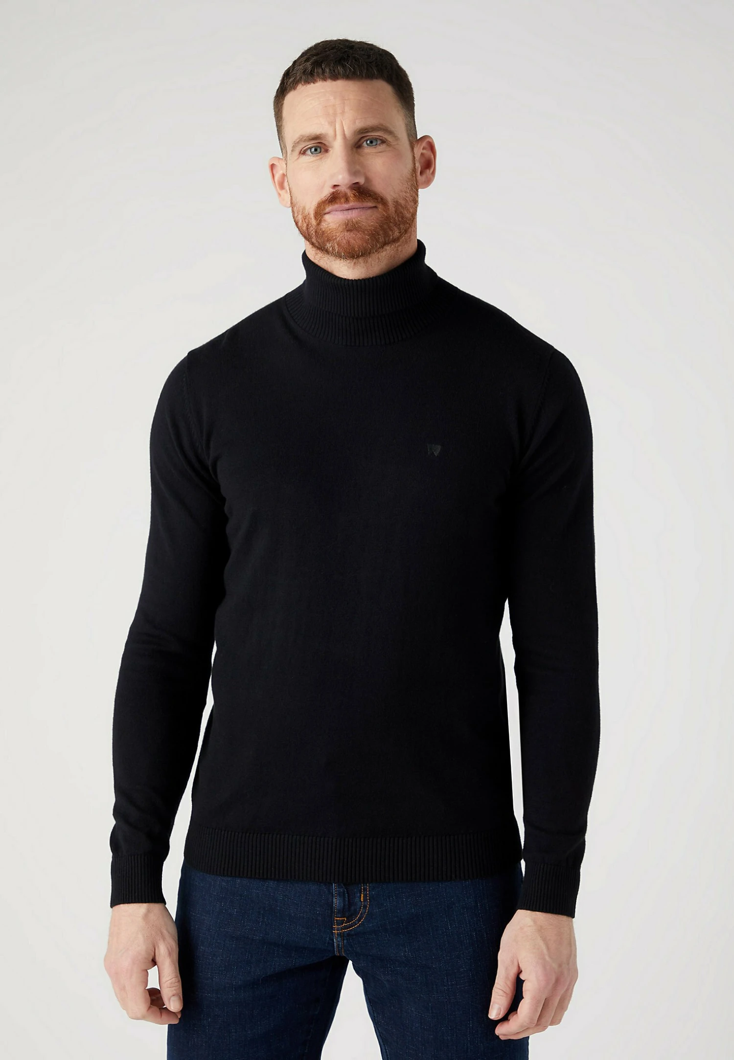 Wrangler Roll Neck- Trui - Black 3 Wrangler Roll Neck- Trui - Black