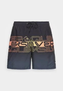 Quiksilver Everyday Wordblock Volley 17 - Zwemshorts - Black