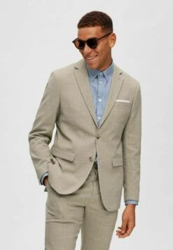 Selected Homme Mix - Blazer - Sand 11 Selected Homme Mix - Blazer - Sand -ZALANDO WINKEL 5c6b98e8f3444cafaf0dd1fcc0d7df96