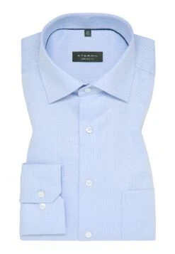 Eterna Struktur Comfort Fit - Zakelijk Overhemd - Hellblau -ZALANDO WINKEL 5d73751f06d1473eb8d2d3c587713121