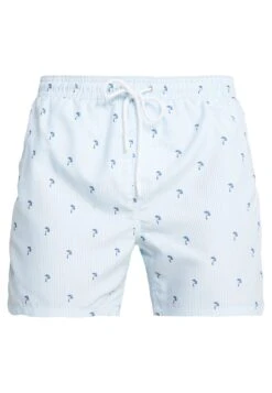 BRAVE SOUL Capri - Zwemshorts - Blue/White -ZALANDO WINKEL 5d840e94f59d44cbb89bf8e43fabef06