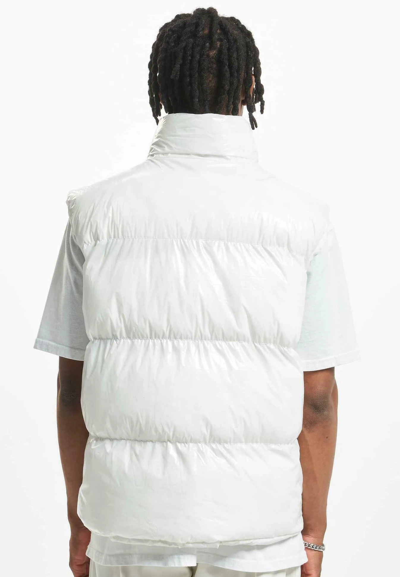 DEF Shiny Puffer- Bodywarmer - White 5 DEF Shiny Puffer- Bodywarmer - White - Afbeelding 3